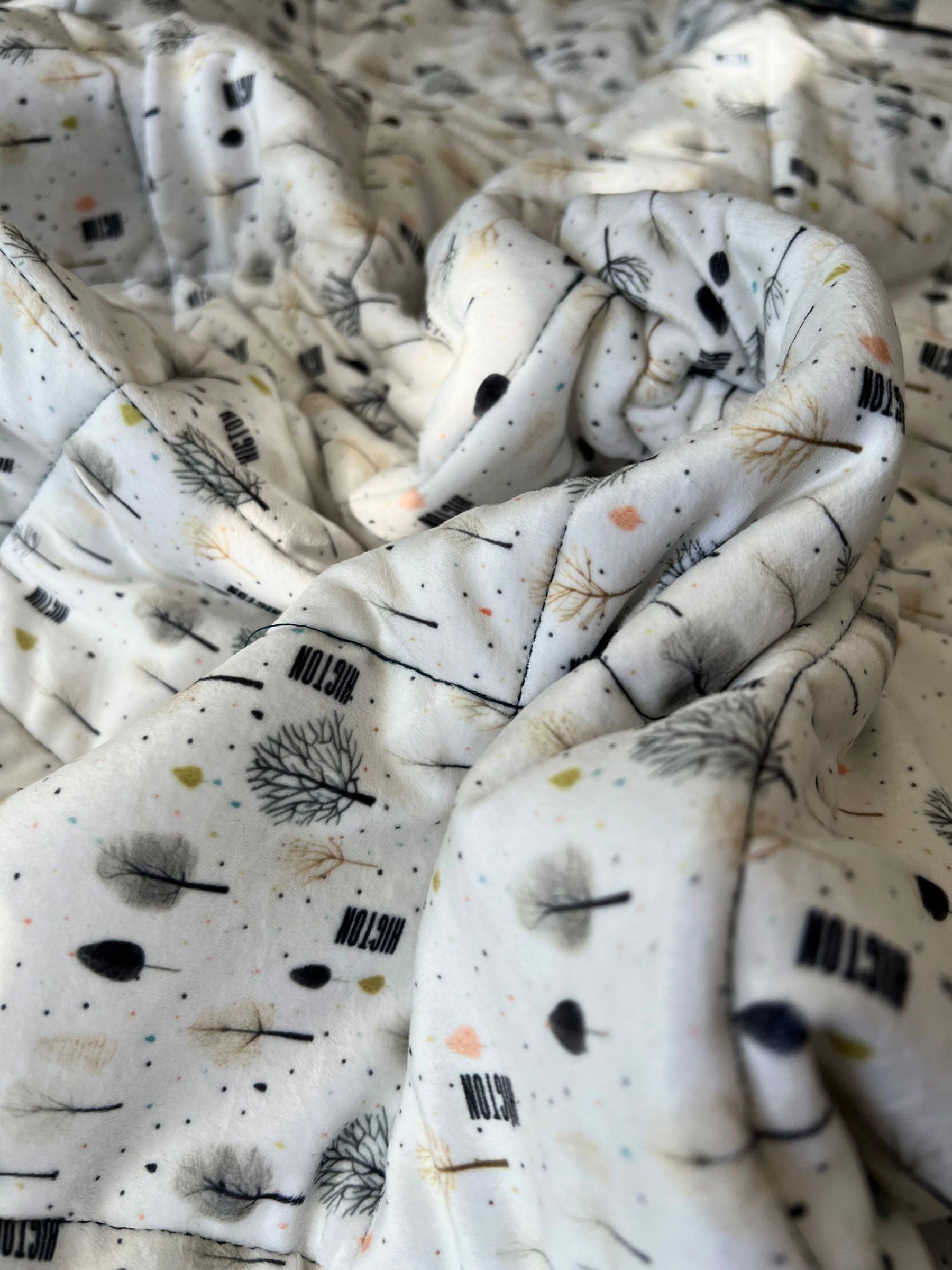 Compact Cozy Baby Blanket - Woodlands