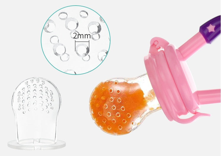 New Baby Silicone Pacifier, Encapsulated To Soothe Complementary Food
