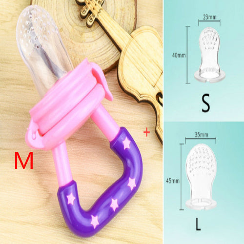 New Baby Silicone Pacifier, Encapsulated To Soothe Complementary Food
