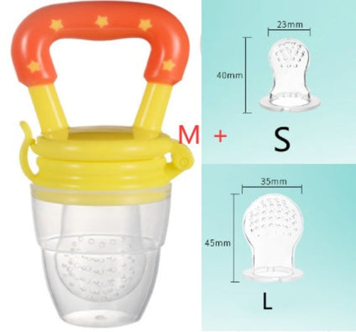 New Baby Silicone Pacifier, Encapsulated To Soothe Complementary Food