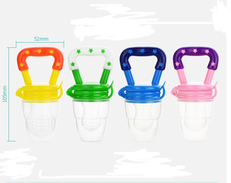 New Baby Silicone Pacifier, Encapsulated To Soothe Complementary Food