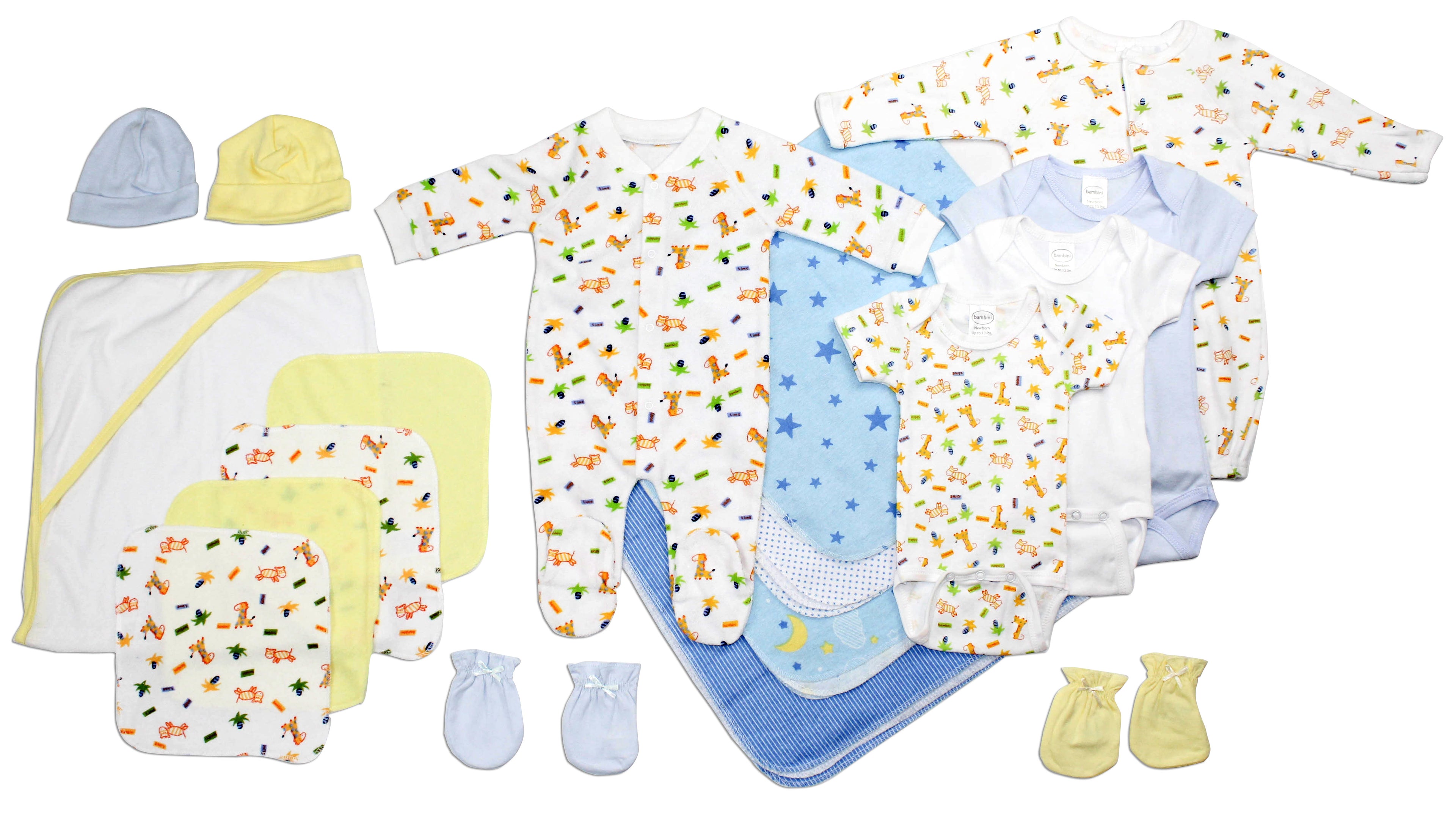 Baby Boy 18 Pc Layette (Newborn)