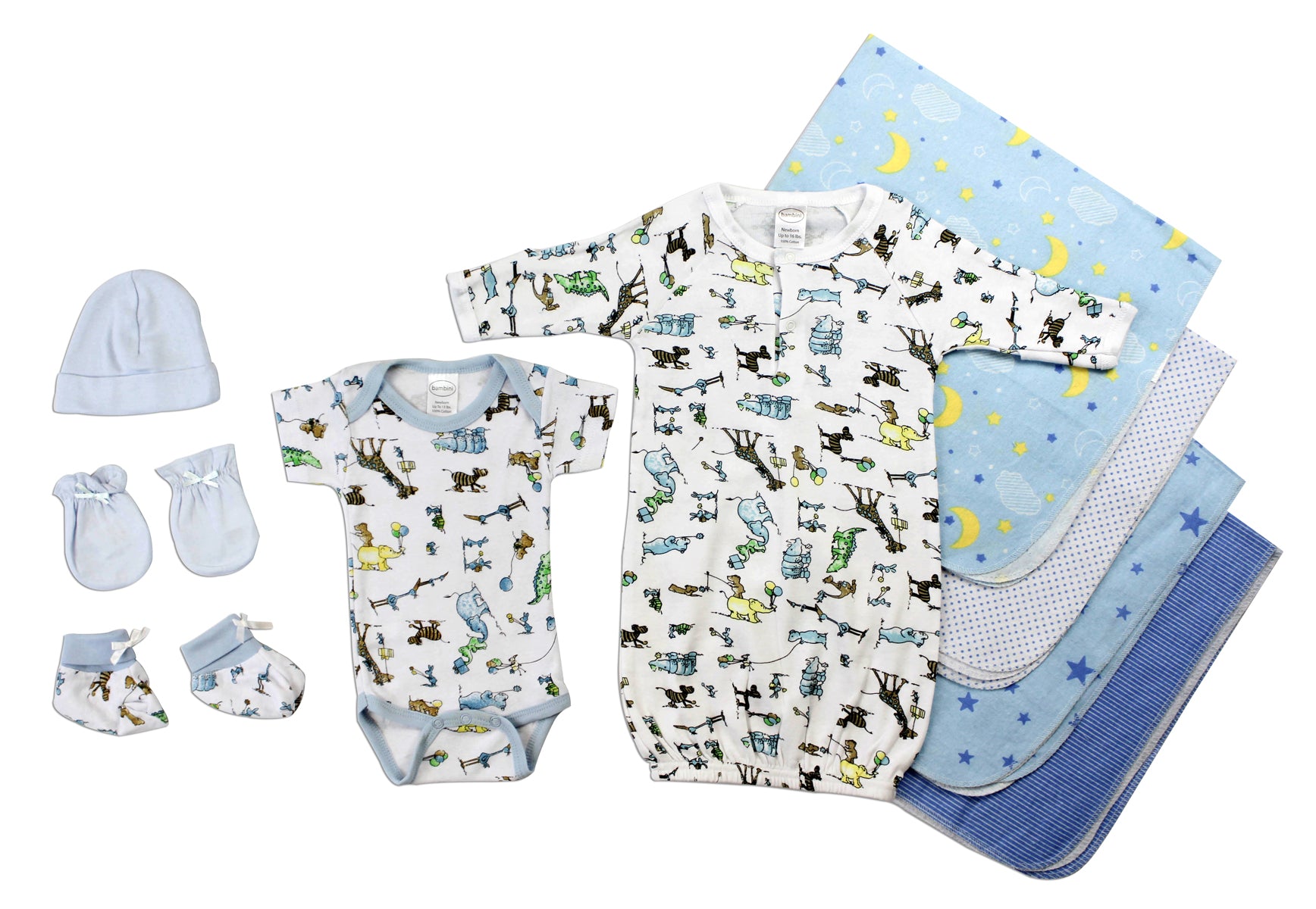 Baby Boys 9 Pc Layette (Newborn)