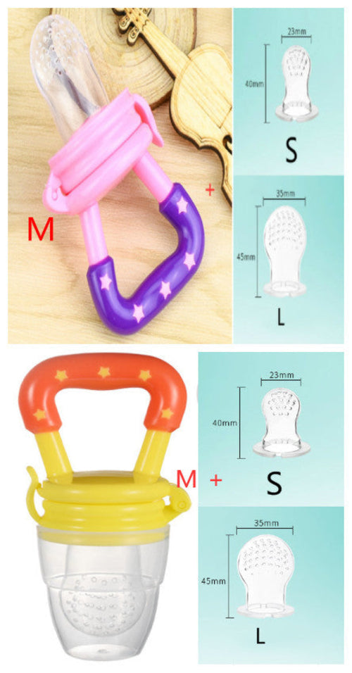 New Baby Silicone Pacifier, Encapsulated To Soothe Complementary Food