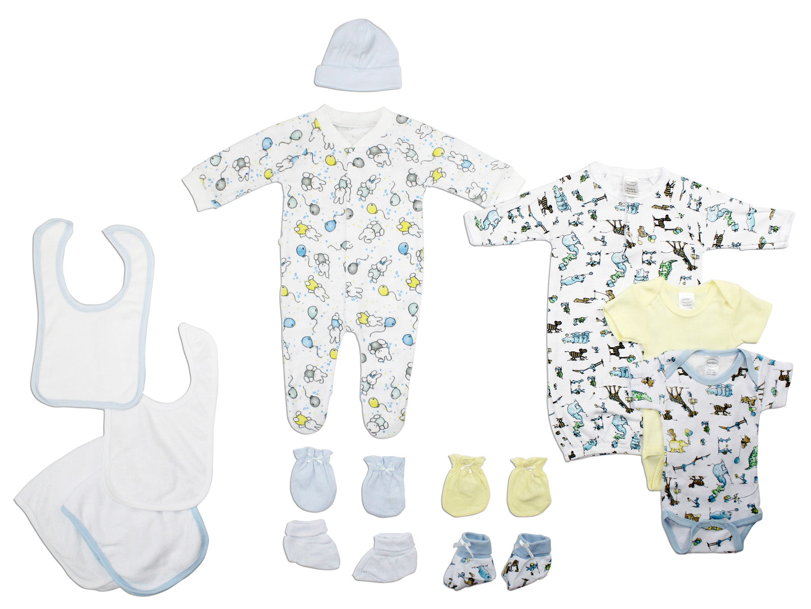 Bambini Neutral Baby 13 Pc Layette (Newborn)